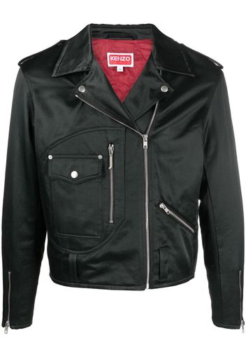 Kenzo Tiger Varsity biker jacket - Nero