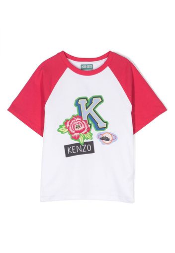 Kenzo Kids T-shirt con stampa - Bianco