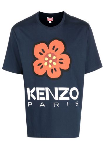 Kenzo Boke Flower cotton T-shirt - Blu