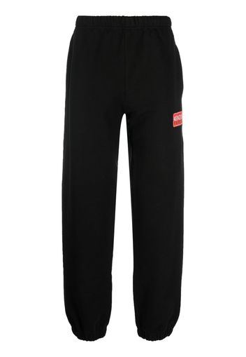 Kenzo logo-patch track pants - Nero