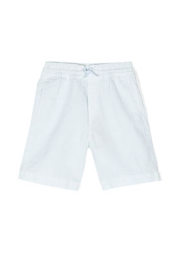 Kenzo Kids Kotora embroidered bermuda shorts - Blu