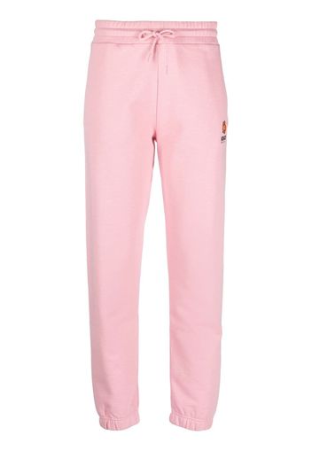 Kenzo embroidered-logo track trousers - Rosa