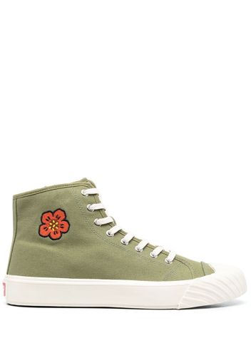 Kenzo Bone Flower high-top sneakers - Verde