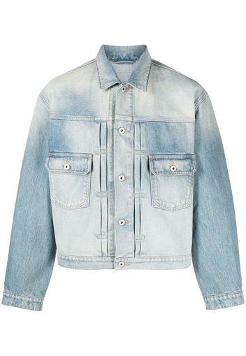 Kenzo faded denim jacket - Blu