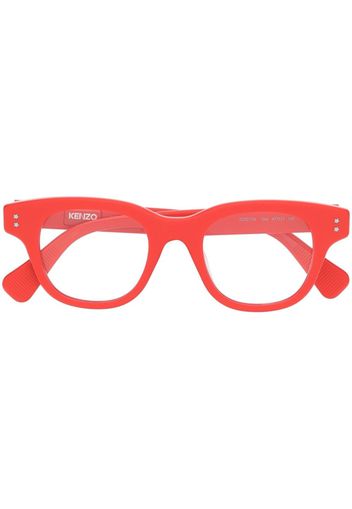 Kenzo Occhiali Wayfarer - Rosso