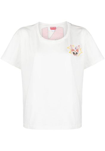 Kenzo Kenzo Bowling graphic-print T-shirt - Bianco