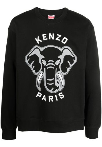 Kenzo Elephant 'Varsity Jungle' sweatshirt - Nero