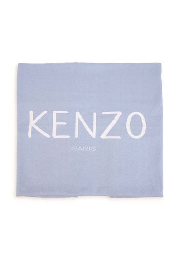 Kenzo Kids Coperta con stampa - Blu