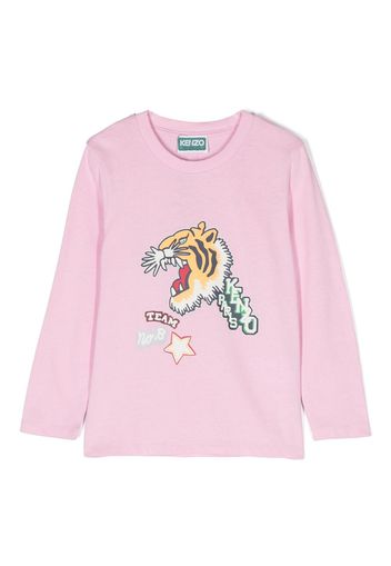 Kenzo Kids T-shirt con stampa - Rosa