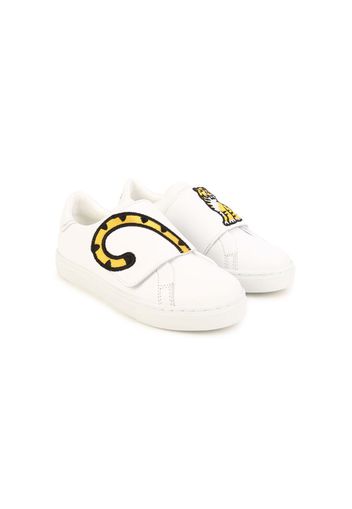 Kenzo Kids Kotora touch-strap sneakers - Bianco