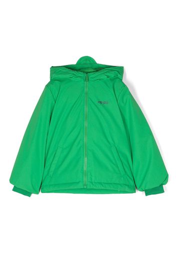 Kenzo Kids Piumino con stampa - Verde