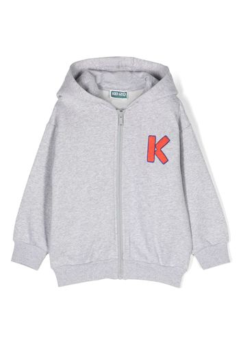 Kenzo Kids Felpa con cappuccio - Grigio