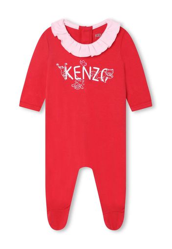 Kenzo Kids Tutina con stampa - Rosso