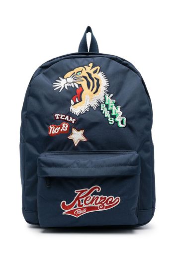 Kenzo Kids Zaino con applicazione - Blu