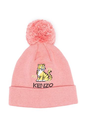 Kenzo Kids Berretto con motivo tigre - Rosa