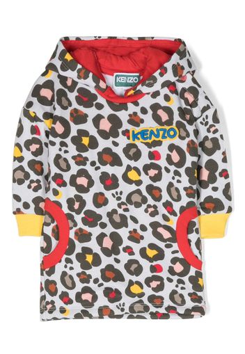 Kenzo Kids Abito con stampa - Verde