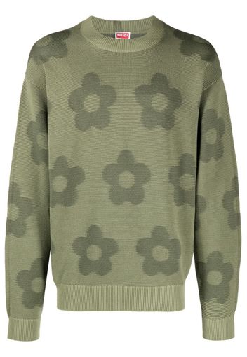 Kenzo Flower Spot cotton sweatshirt - Grigio