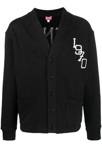 Kenzo Varsity Jungle Tiger cardigan - Nero