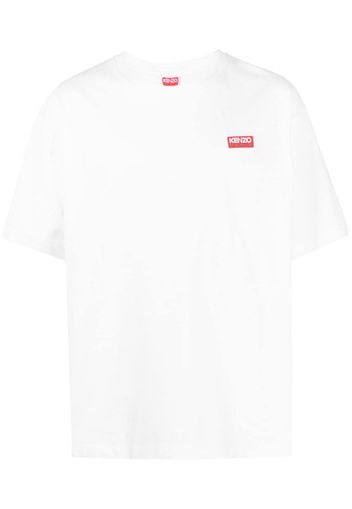 Kenzo Kenzo Paris patch cotton T-shirt - Bianco