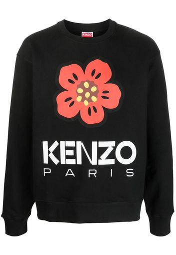 Kenzo Poppy cotton sweatshirt - Nero