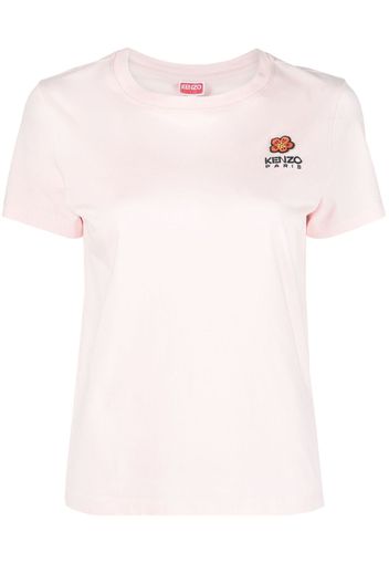 Kenzo T-shirt con ricamo - Rosa