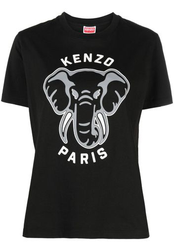 Kenzo Varsity Jungle embroidered T-shirt - Nero