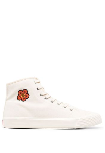 Kenzo high-top lace-up sneakers - Toni neutri