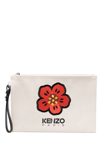 Kenzo Boke Flower motif clutch - Toni neutri