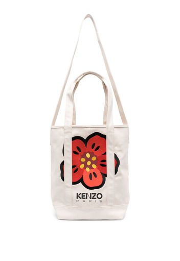 Kenzo Boke Flower motif tote bag - Toni neutri