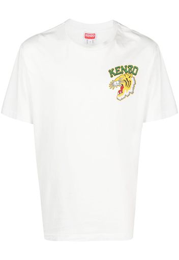 Kenzo Varsity Jungle patch T-shirt - Bianco