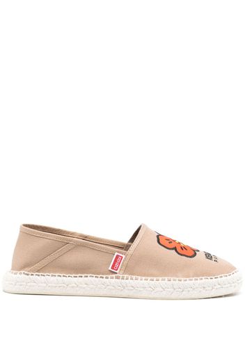 Kenzo Boke Flower cotton espadrilles - Marrone