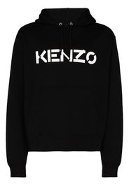 logo-print long-sleeve hoodie