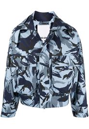Kenzo Giacca con stampa camouflage - Blu