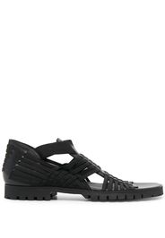 Kenzo Greek leather sandals - Nero