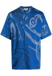 Kenzo T-shirt con stampa - Blu