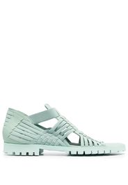 Kenzo Greek leather sandals - Verde