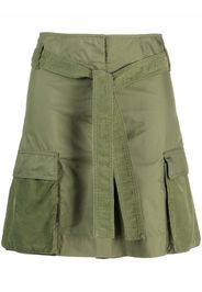 Kenzo high-waist cargo shorts - Verde