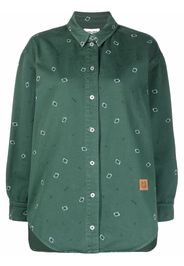 Kenzo paisley-print shirt - Verde