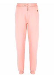 Kenzo tiger-patch cotton joggers - Rosa