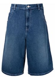 Kenzo wide-leg denim shorts - Blu