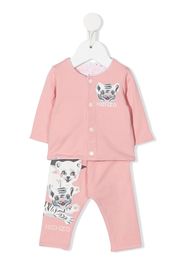 Kenzo Kids Set 2 pezzi con stampa Jungle - Rosa