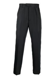 Kenzo cotton tapered crop trousers - Nero