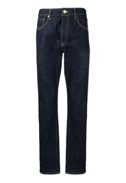 Kenzo rear-logo slim-fit jeans - Blu