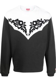 Kenzo floral-print sweatshirt - Nero