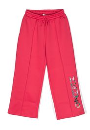 Kenzo Kids Joggers dritti con stampa - Rosa