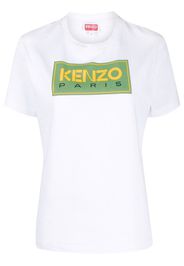 Kenzo logo-print cotton T-shirt - Bianco