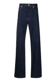 Kenzo straight-leg cut jeans - Blu