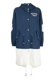 Kenzo Sailor long windbreaker jacket - Blu