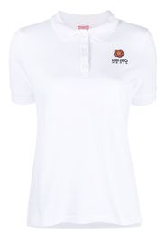 Kenzo embroidered-logo polo shirt - Bianco