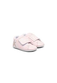 Kenzo Kids low-top leather trainers - Rosa